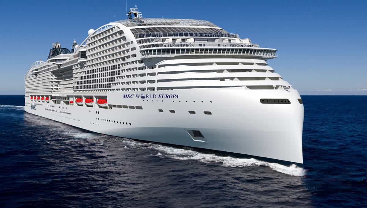 Лайнер MSC World Europa